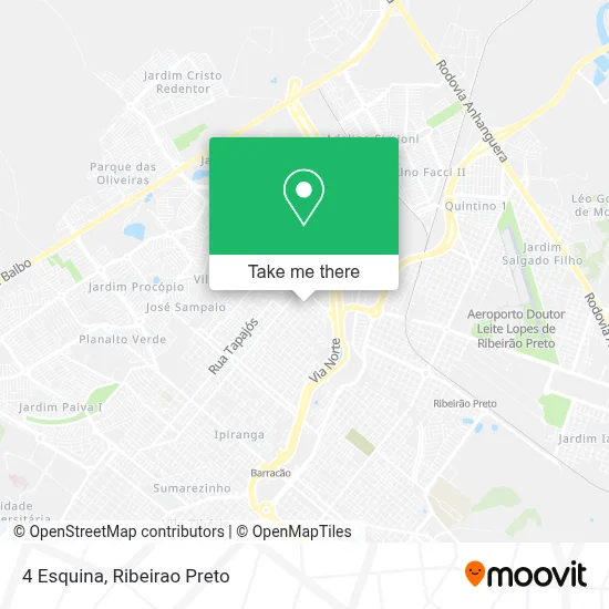 4 Esquina map