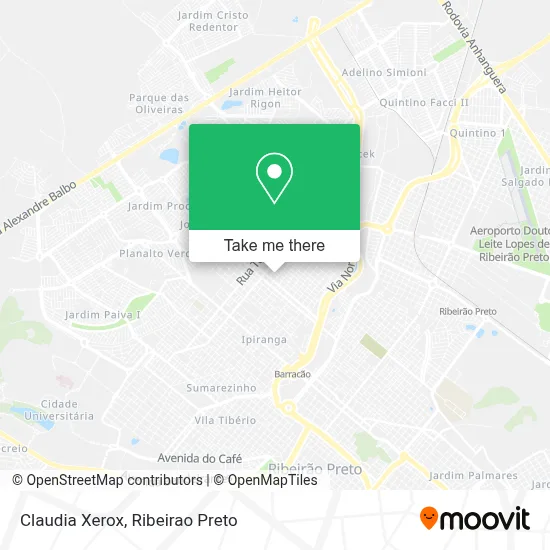 Claudia Xerox map