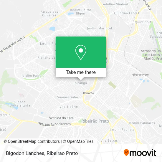 Bigodon Lanches map