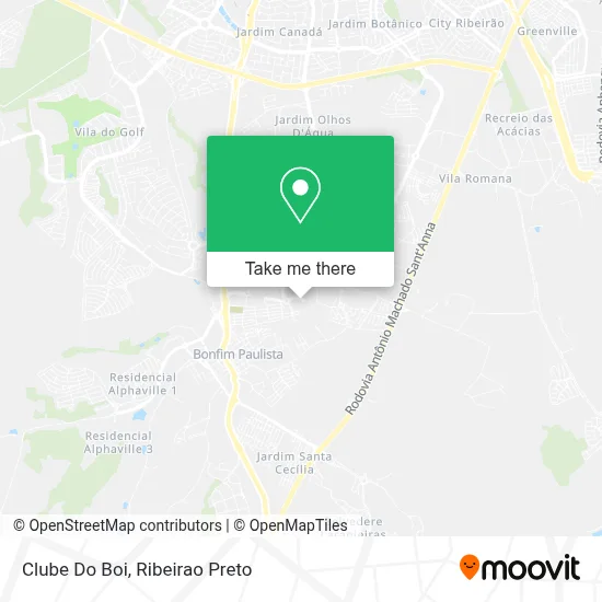 Clube Do Boi map