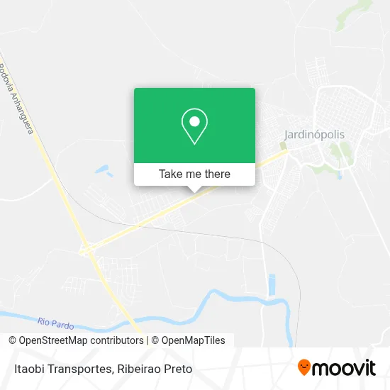 Itaobi Transportes map