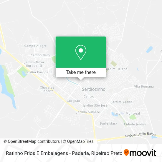 Ratinho Frios E Embalagens - Padaria map