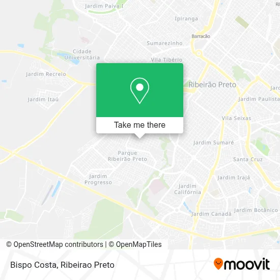Bispo Costa map