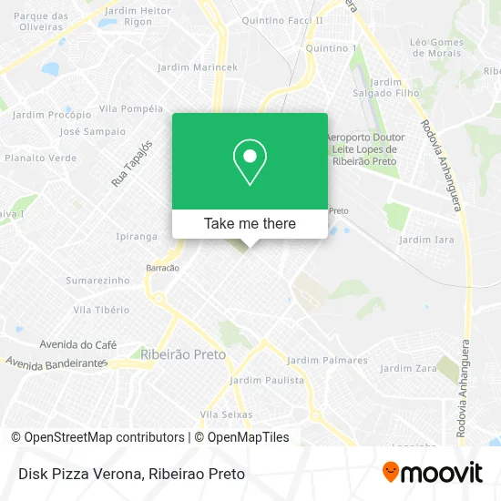Disk Pizza Verona map