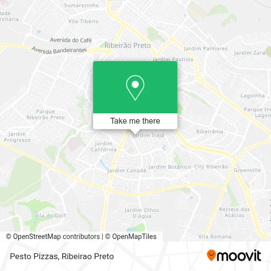 Pesto Pizzas map