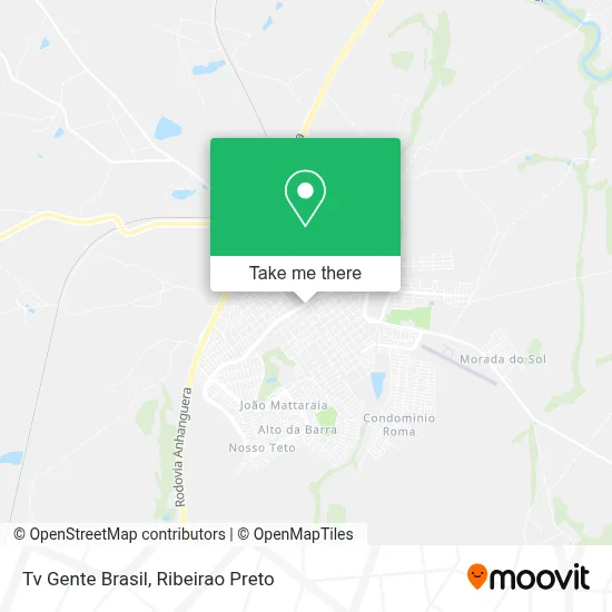 Tv Gente Brasil map