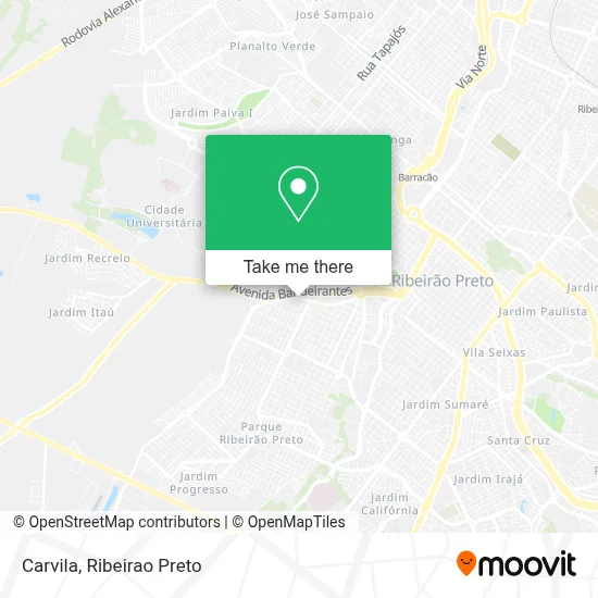 Carvila map
