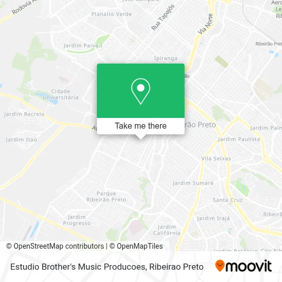Estudio Brother's Music Producoes map