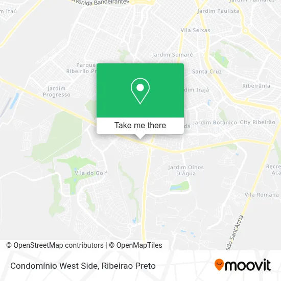Condomínio West Side map