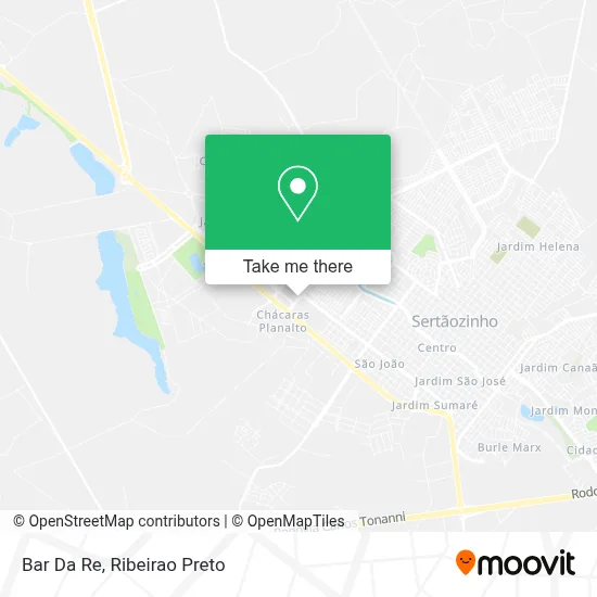 Bar Da Re map