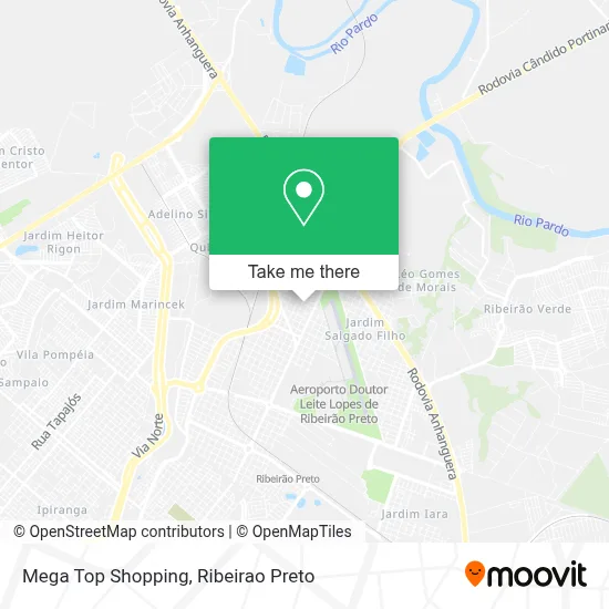 Mega Top Shopping map