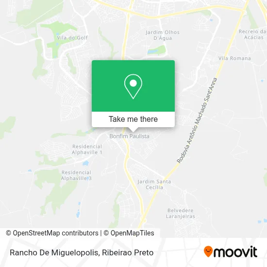 Rancho De Miguelopolis map