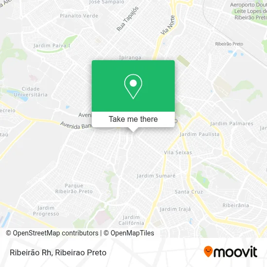 Ribeirão Rh map