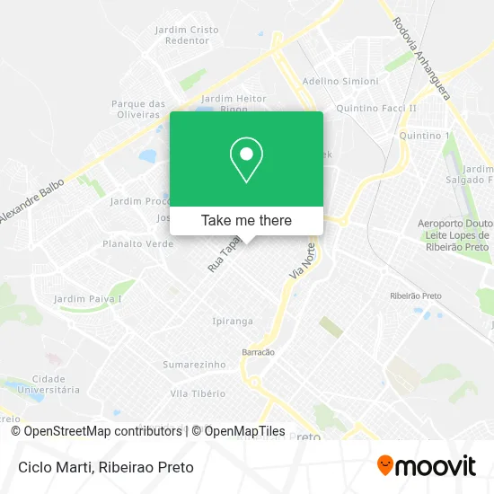 Ciclo Marti map
