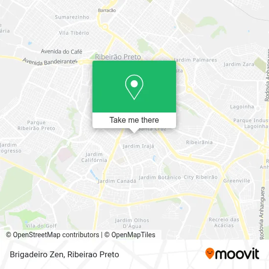 Brigadeiro Zen map