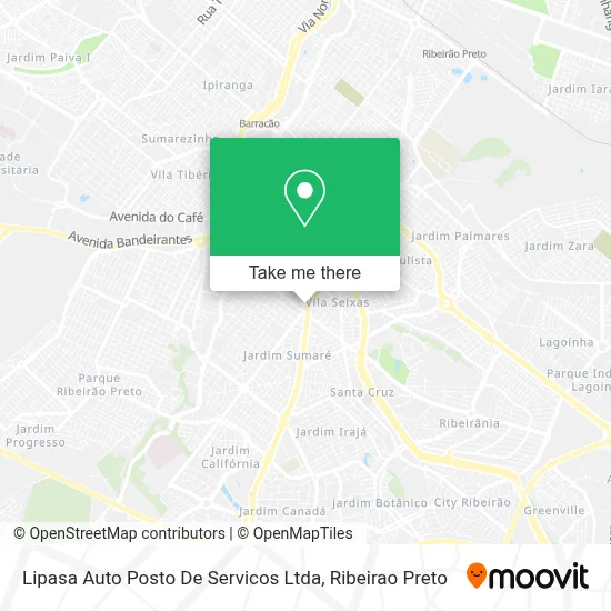 Lipasa Auto Posto De Servicos Ltda map