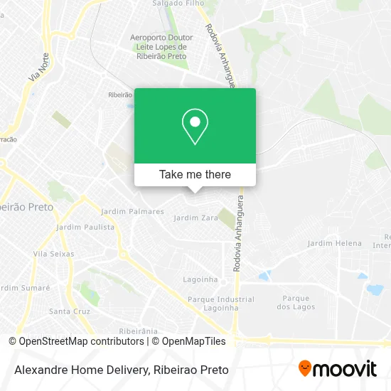 Alexandre Home Delivery map