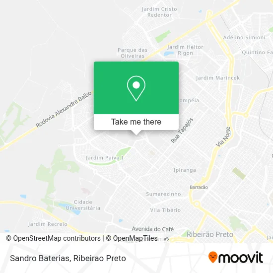 Sandro Baterias map