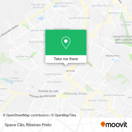 Space Cão map