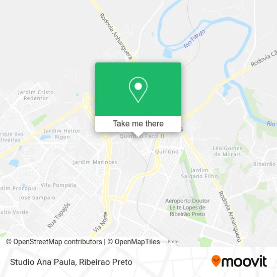 Studio Ana Paula map