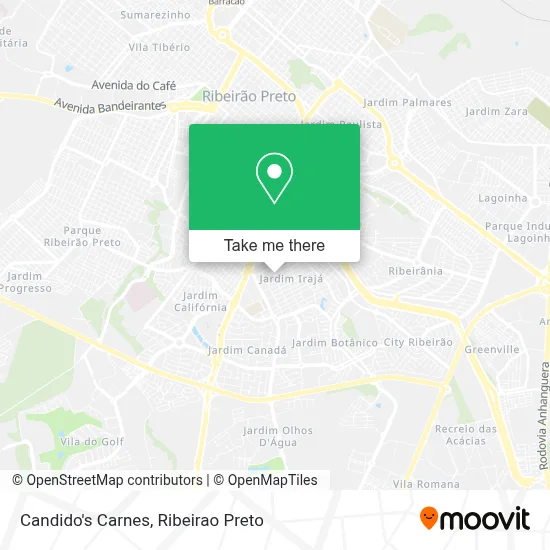 Candido's Carnes map