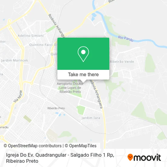 Igreja Do Ev. Quadrangular - Salgado Filho 1 Rp map