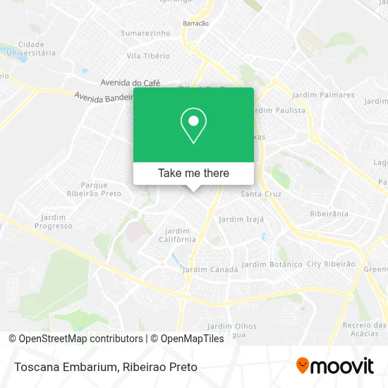 Toscana Embarium map