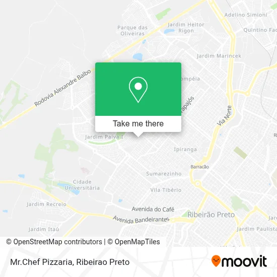 Mr.Chef Pizzaria map