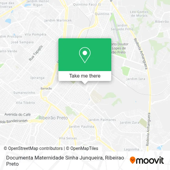 Documenta Maternidade Sinha Junqueira map