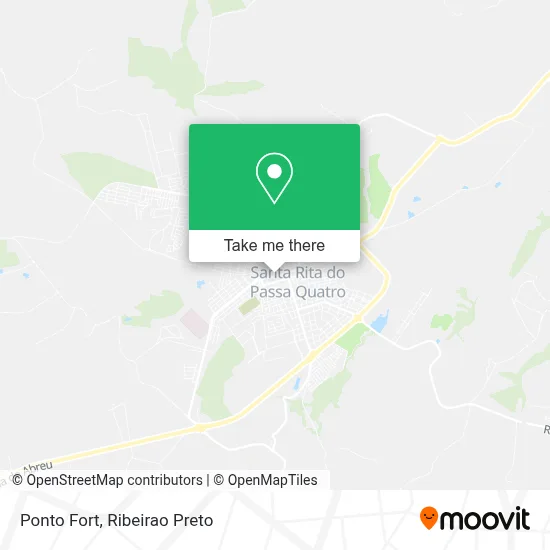 Ponto Fort map