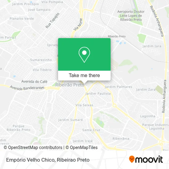 Empório Velho Chico map