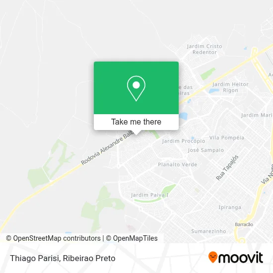 Thiago Parisi map
