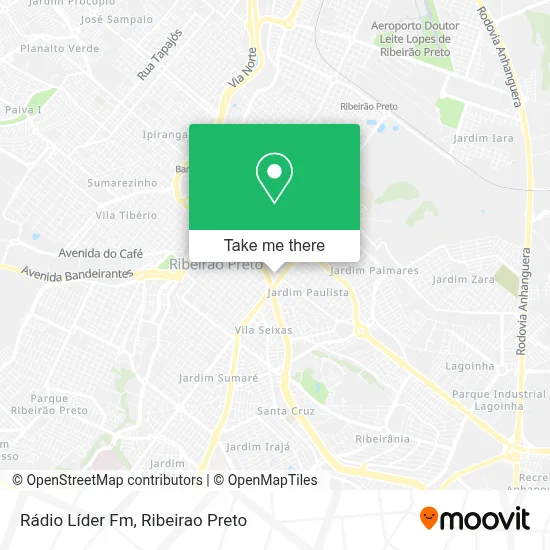 Rádio Líder Fm map