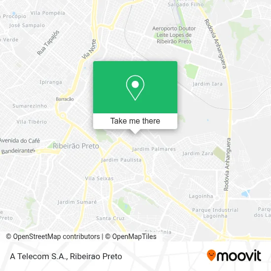 A Telecom S.A. map