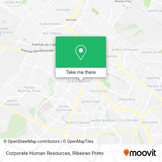 Corporate Human Resources map