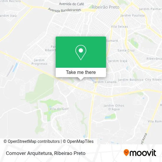 Comover Arquitetura map
