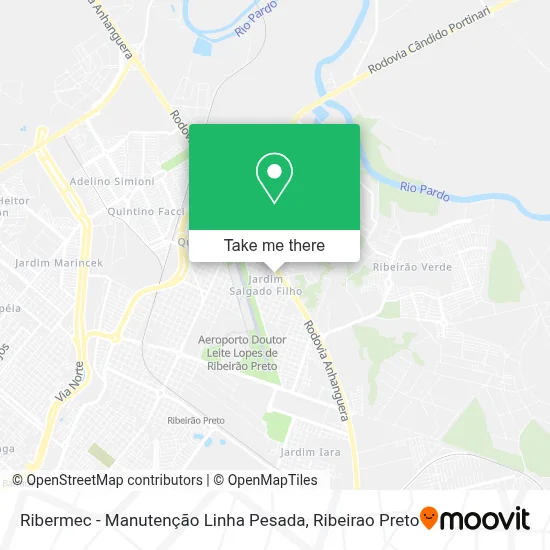 Ribermec - Manutenção Linha Pesada map