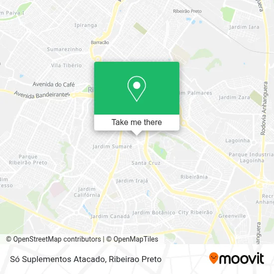 Só Suplementos Atacado map