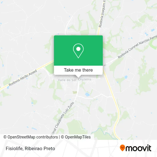 Fisiolife map