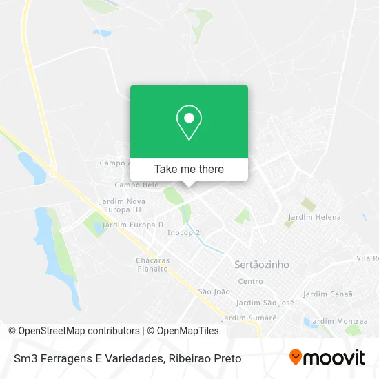 Sm3 Ferragens E Variedades map