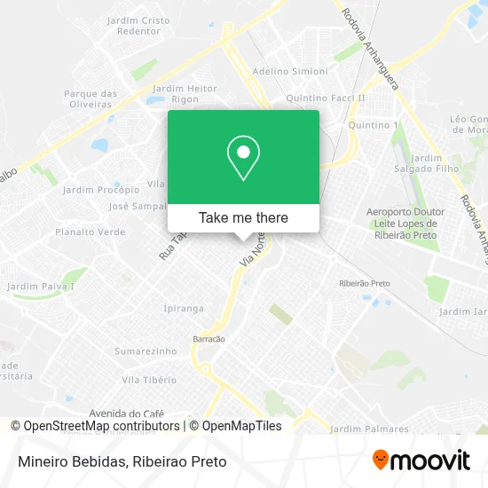 Mineiro Bebidas map