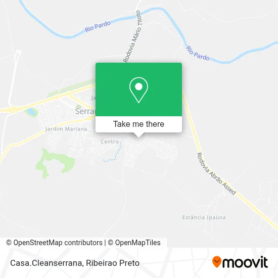 Casa.Cleanserrana map