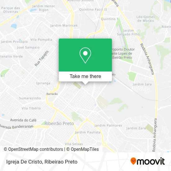 Igreja De Cristo map