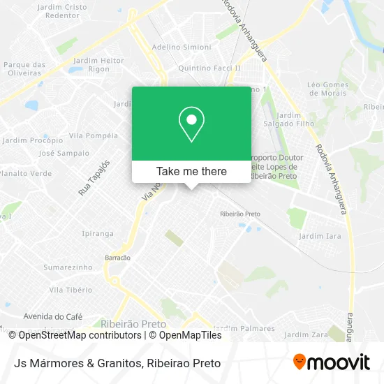 Js Mármores & Granitos map