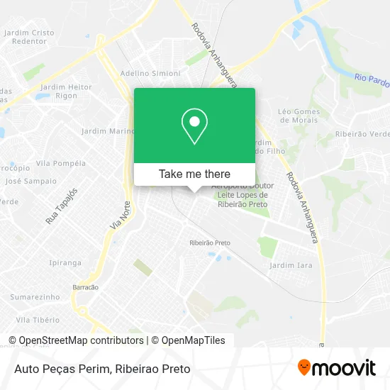 Auto Peças Perim map