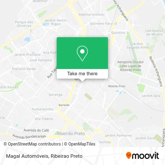 Magal Automóveis map