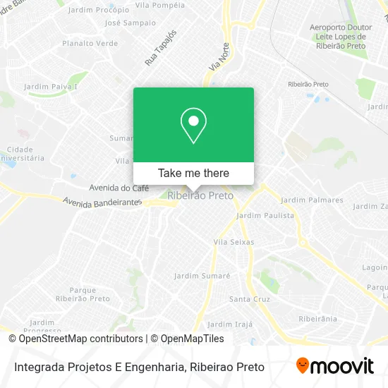 Integrada Projetos E Engenharia map