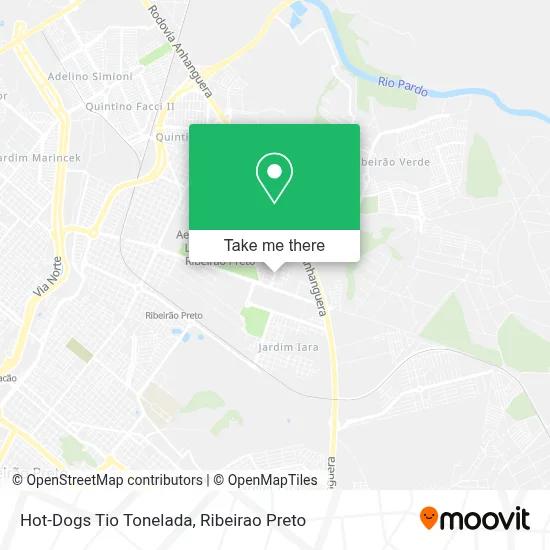 Hot-Dogs Tio Tonelada map