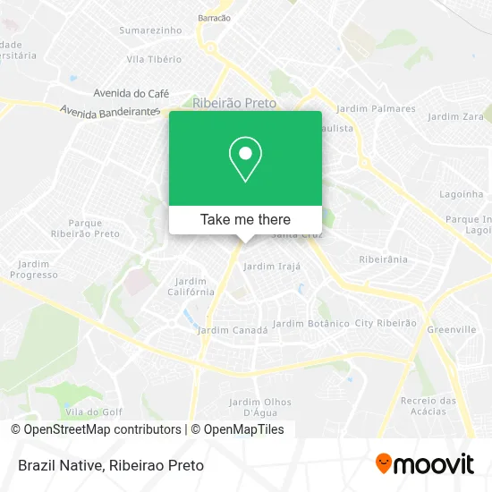 Brazil Native map