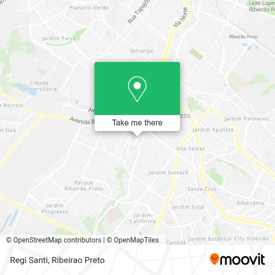 Regi Santi map